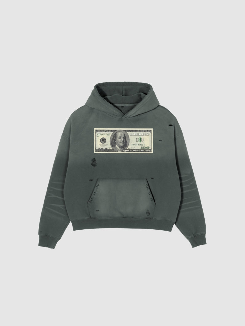HANDMADE DOLLAR HOODIE