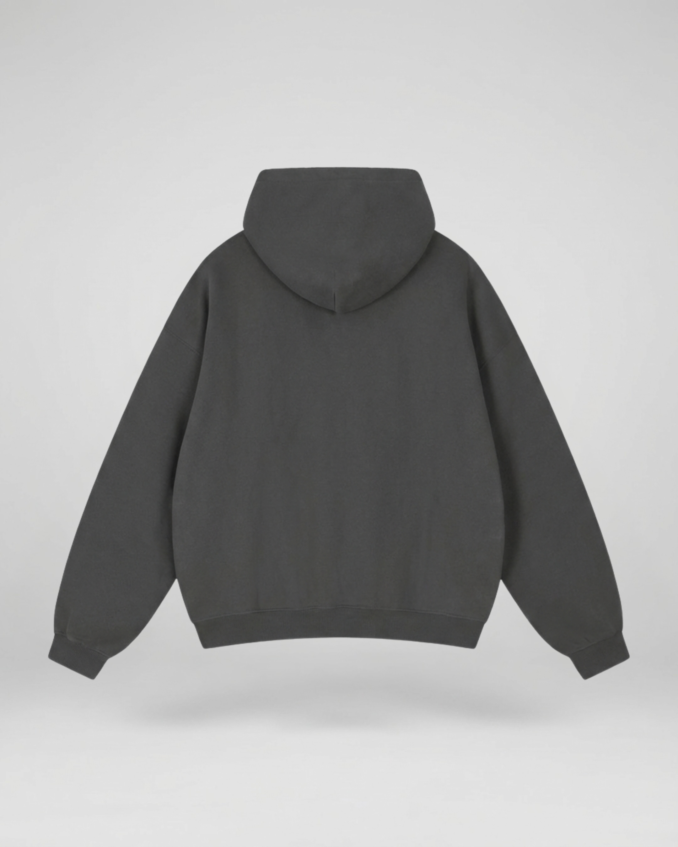 Essential Fleece Hoodie Dark Gray