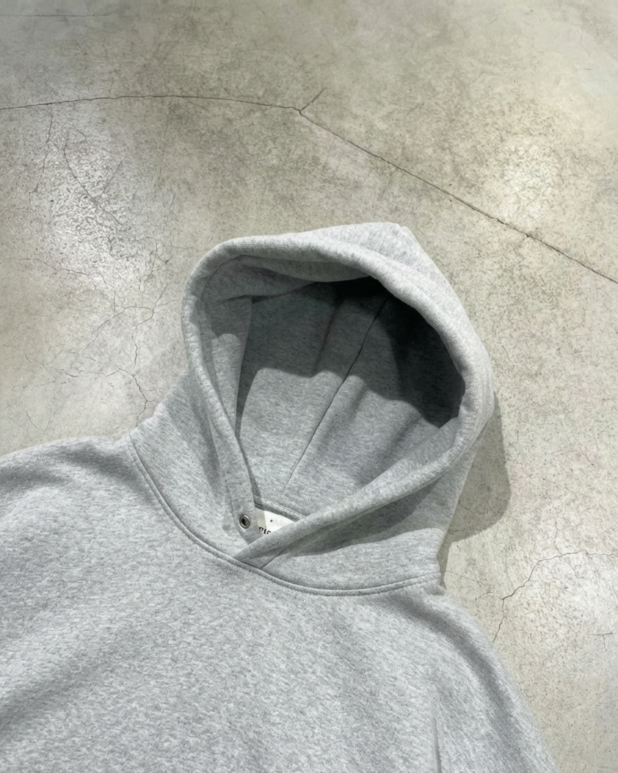 Essential Fleece Hoodie Gray