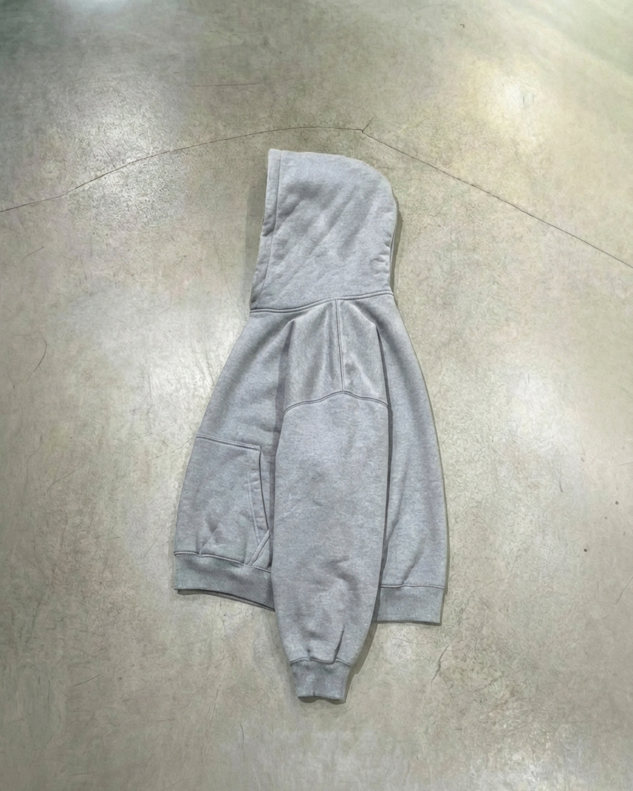 Essential Fleece Hoodie Gray