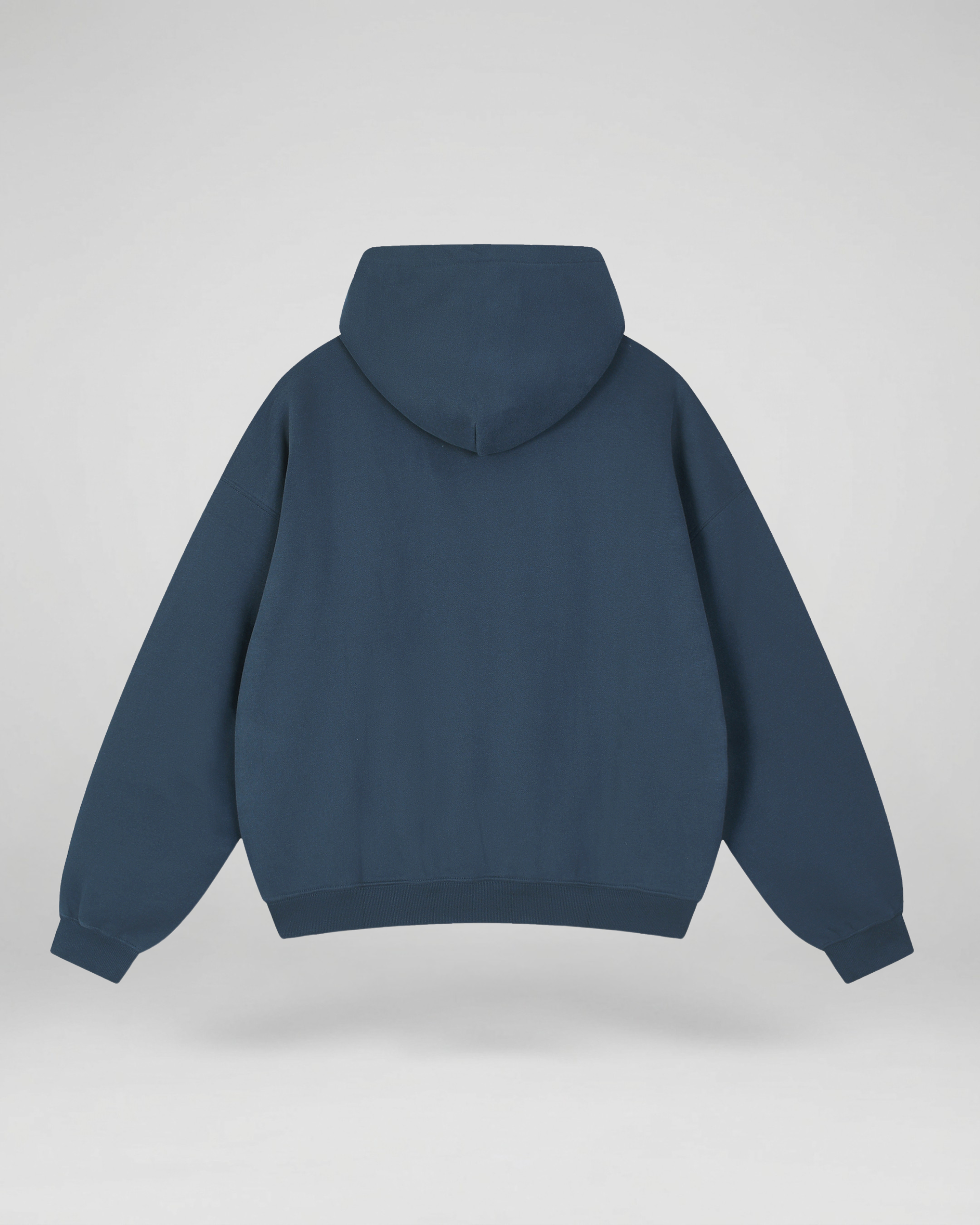 Essential Fleece Hoodie Marineblau